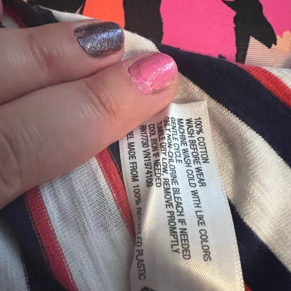 Universal Thread Blue and Red Striped Dress size xl - Picture 5 of 5